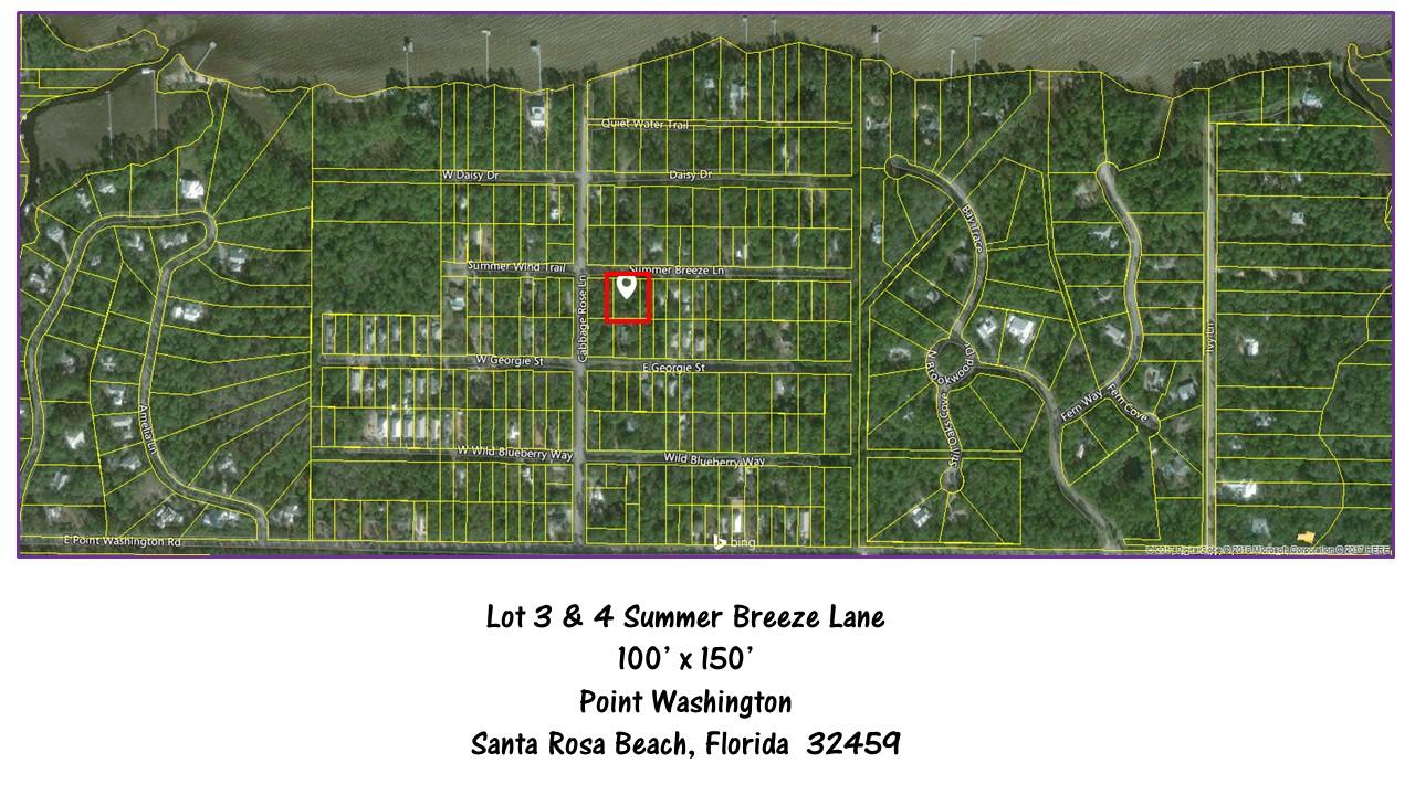 NEW PRICE JUST LOWERED ON THIS DOUBLE LOT!!!ALL FEASIBILITY PERFORMED ON LOT AND READY TO BUILD WITH DEP PERMITS IN PLACE. LARGER LOT IN MAGNOLIA BEACH AND NO HOA FEES! This .34 acre lot is 100' x 150' Is located two blocks from the Choctawhatchee Bay! Magnolia Beach is a beautiful subdivision appointed with Magnolias and hardwoods. This double lot has had extensive environmental work completed to include planting of native landscape and gravel drive leading to the preferred building site. Enjoy everything Point Washington, Santa Rosa Beach and the Beaches of Walton County, FL have to offer. A quick drive south on Hwy 283 (Bay Drive) takes you to the heart of Grayton Beach and 30A.