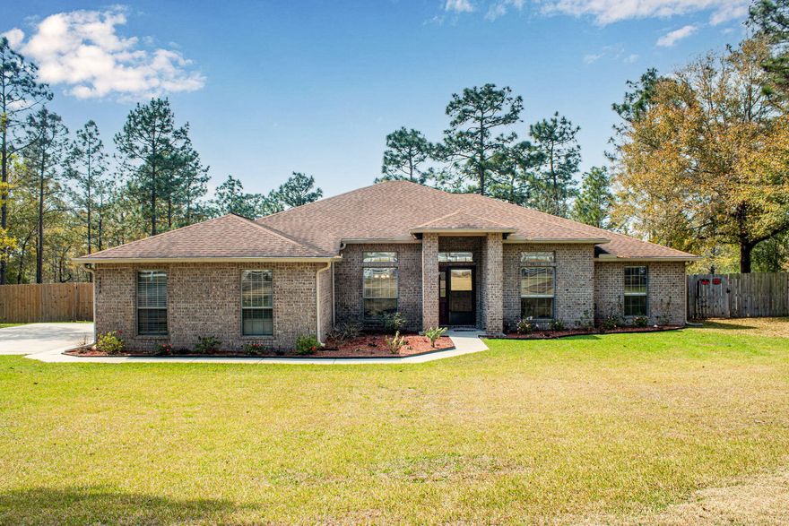 You don't want to miss this one!! A special home located on over an acre of land!! This beautiful home boasts 2736 sf, in much sought after Yellow River Plantation! Sellers have updated kitchen , new stove, microwave, dishwasher and garbage disposal. Installed recess lighting in Master Bedroom, kitchen, Florida room, living room and laundry room. The many projects did not stop at the door! The spacious screened in back porch is the perfect wind down spot! The exterior of this home is an outdoors dream with so many updates and projects from clearing the back, installing new flower beds, sod and irrigation, just to name a few! This is the one to call HOME!!