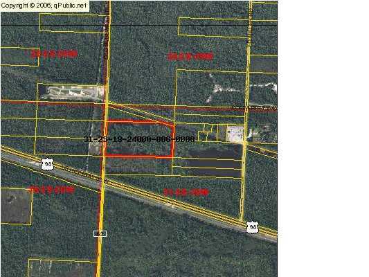 ***ESTATE SALE....MAKE AN OFFER**** Great property in up and coming area. Not too far from the Publix at South Walton. Twenty acres, zoned ''Town Center''. This parcel of land is located on Old Blue Mountain Road and can be seen from Highway 98. There are wetlands on the property.