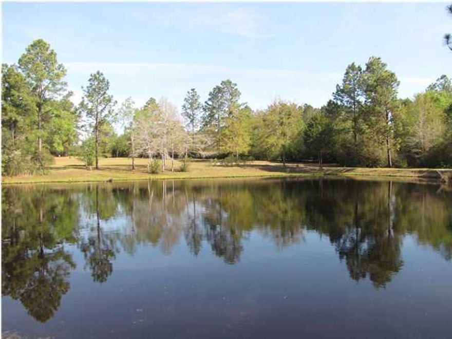 ROOM TO ROAM!!! Located a short drive from town, this beautiful 2 story home is situated on 16+ acres in a serene country setting overlooking a small pond with lovely fountain. The home features an open floor plan w/ ceramic tile in the kitchen/dining area and carpet in the living area. The large kitchen boasts hickory cabinets w/ tile countertops and a breakfast bar. The appliances include a side by side refrigerator, smooth top stove w/ self-cleaning oven, microhood and dishwasher. The living room features a beautiful stone fireplace w/ gas logs and built-in shelving to one side. The enormous master bedroom is located upstairs and has a spacious walk-in closet. The additional bedrooms are located upstairs as well. Also, this wonderful home has 2 hot water heaters and 2 heating/ac units
