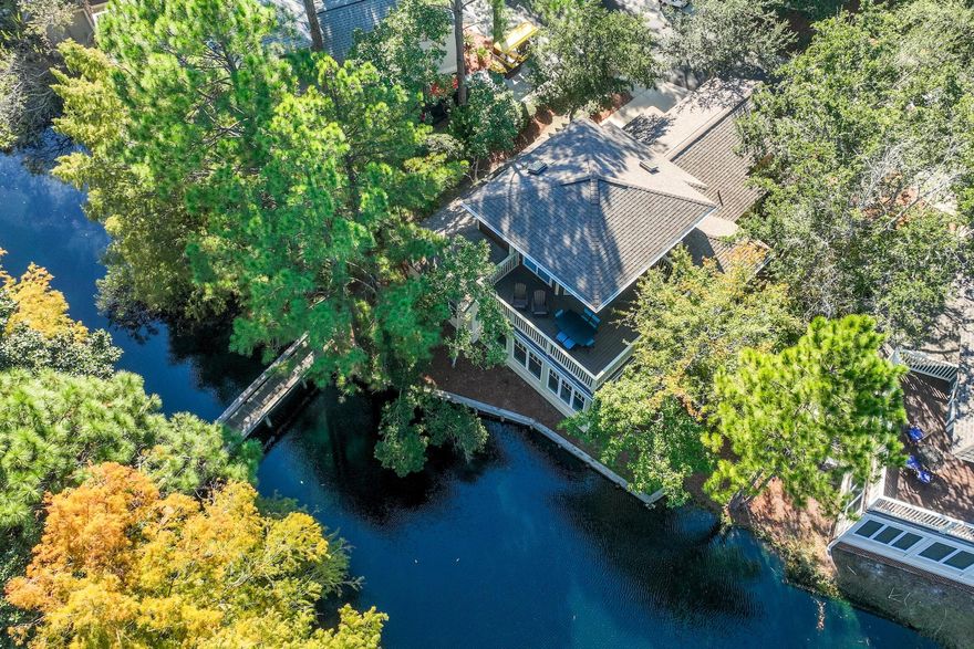 Embrace waterfront living near world-famous golf and stunning beaches! This charming, fully furnished Baypine cottage hosts 2 master bedrooms (1st and 2nd floor), rental ready, boasting a heated/cooled lanai adding 200 sq. ft. with great lake views. Prime location, steps from the aquatic center, tennis courts, marina, and Baytowne Wharf. Sale includes a new 6-seater Bintelli Beyond Golf Cart (2022). Sold Fully Furnished, move-in ready and ideal for primary or vacation living. Enjoy the luxury resort life in a sought-after neighborhood, close to amenities. Step onto the open deck for morning views of pristine wilderness. Stunning Baywaters and marina boats visible through the trees highlight endless boating and fishing opportunities! Enjoy Golf, bayfront dining, and shopping! Nestled mere steps from the community pool in Sandestin, a distinguished NW Florida Golf and Beach Resort, this residence offers proximity to a pristine white sandy beach, a top-tier tennis/pickleball center featuring 15 courts, four championship golf courses, and four resort swimming pools. The resort also boasts a 123-slip marina, a fully equipped fitness center and spa, and easy access to the vibrant Village of Baytowne Wharf and Grand Boulevard. With upscale boutiques, chic restaurants, and family entertainment just a short golf cart ride away, now is the opportune moment to secure your own private oasis in Sandestin. This is a Golfer's paradise! Game-changing challenges, spectacular views of the Choctawhatchee Bay, marshes, wetlands, pine forests, some of the only elevation changes in the area, and the "Crown Jewel of Florida Golf." The four golf courses of Sandestin cover all the bases. Or should we say, the greens. 