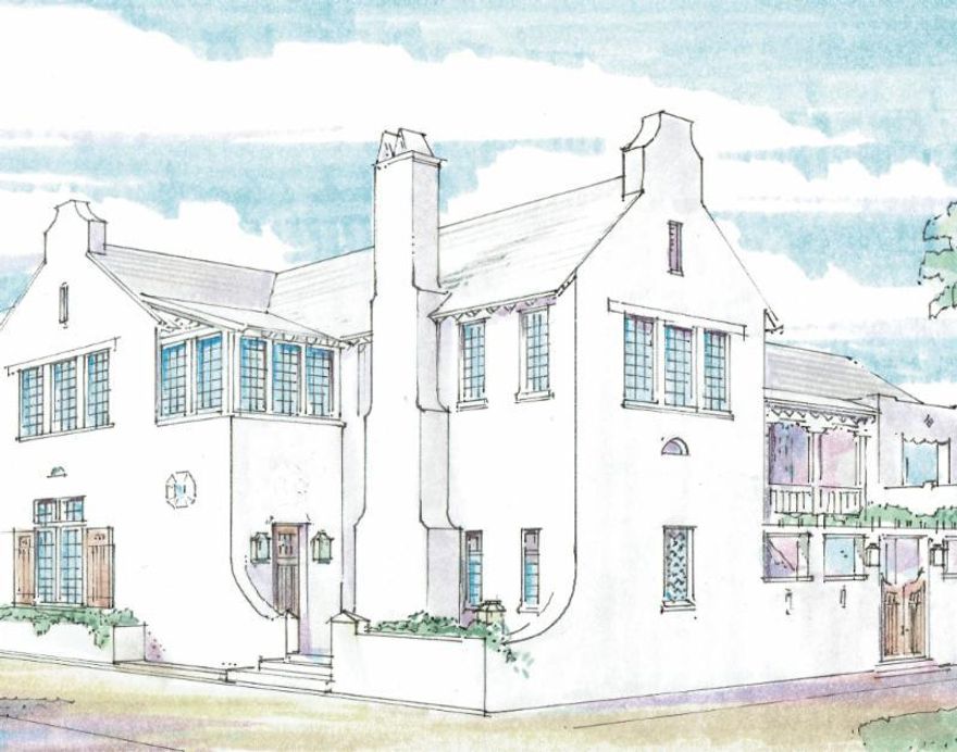 Located on Charles Street convenient to Fonville Press and the Gulf Green access to the beach, this 4 bedroom, 4 -1/2 bath home with 3,773 conditioned square feet designed by Jason Dunham Architecture, embodies the best of life at Alys Beach. Entered for comp purposes.