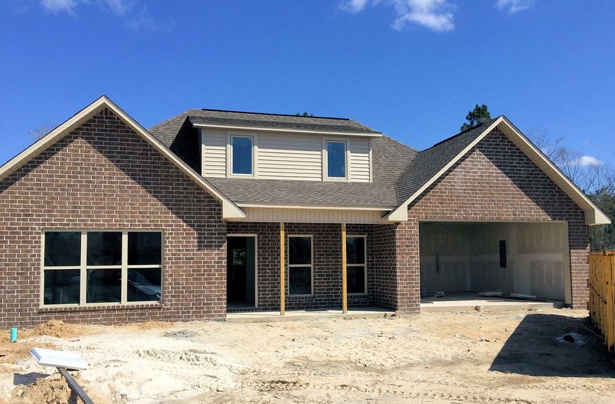 LAST BRAND NEW BRICK Home in the Most SOUTHERN Neighborhood in Crestview SOUTH OF I-10! HUGE 1ST FLOOR Master Suite! Kitchen Features STAINLESS STEEL Dishwasher, SMOOTH TOP Range, OTR Microwave. The builder offers to pay closing costs if using a preferred lender and title closing agent. (Except funding & guarantee fees, mortgage insurance, municipal lien search, prepaids, and discount points). See Lender for Details, rates, and assistance with most pre-paids are available if needed. click more