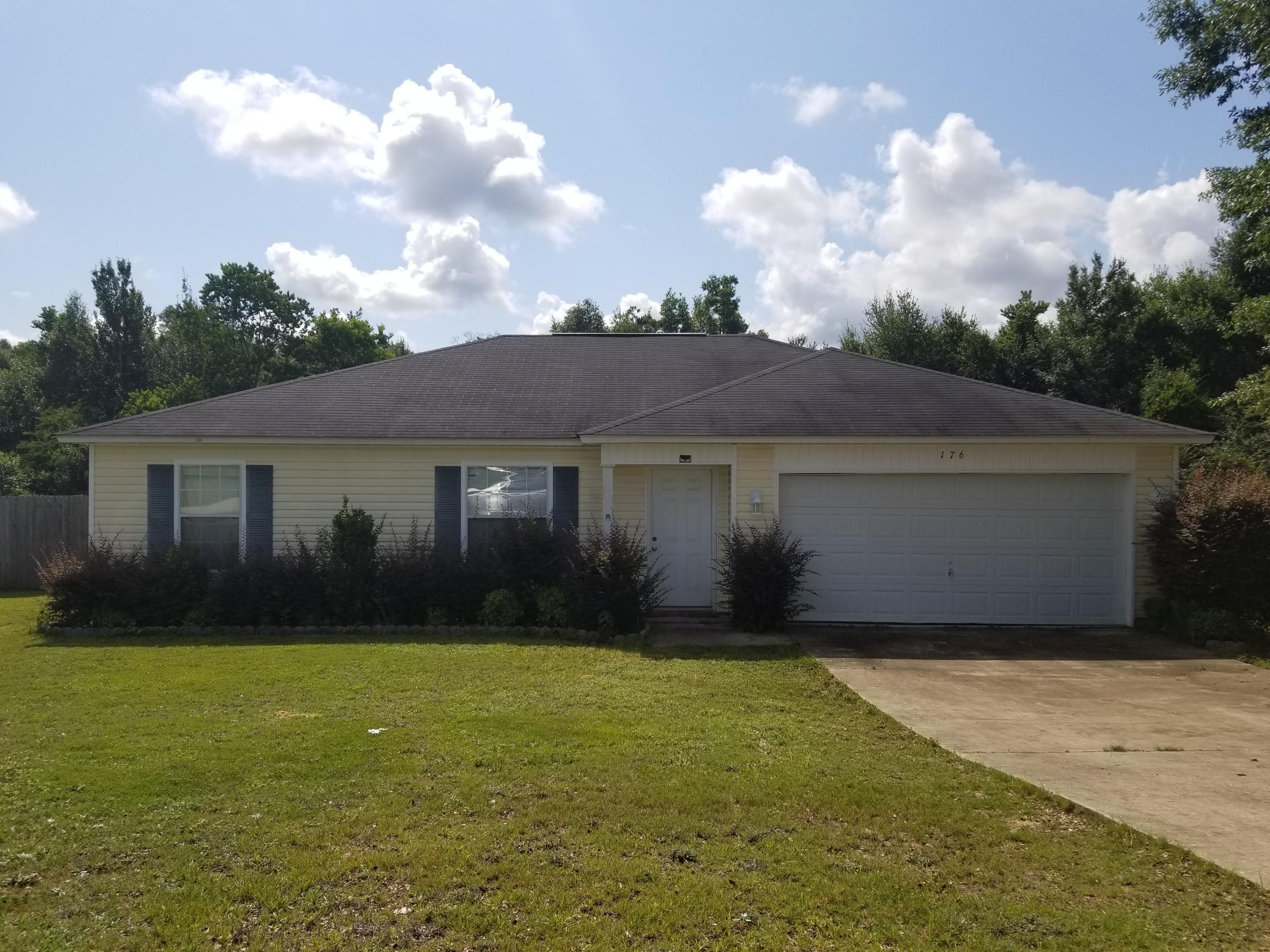 New kitchen appliances just installed AND $2000 flooring allowance with acceptable offer. Looking for a 3 bedroom 2 bath with a split floor plan? Nice sized living room with cathedral ceiling, large kitchen and nice back yard with deck for grilling. Nestled in the heart of Crestview just minutes from shopping, eateries and historic downtown. Hurry! This one will not last long! Don't miss out