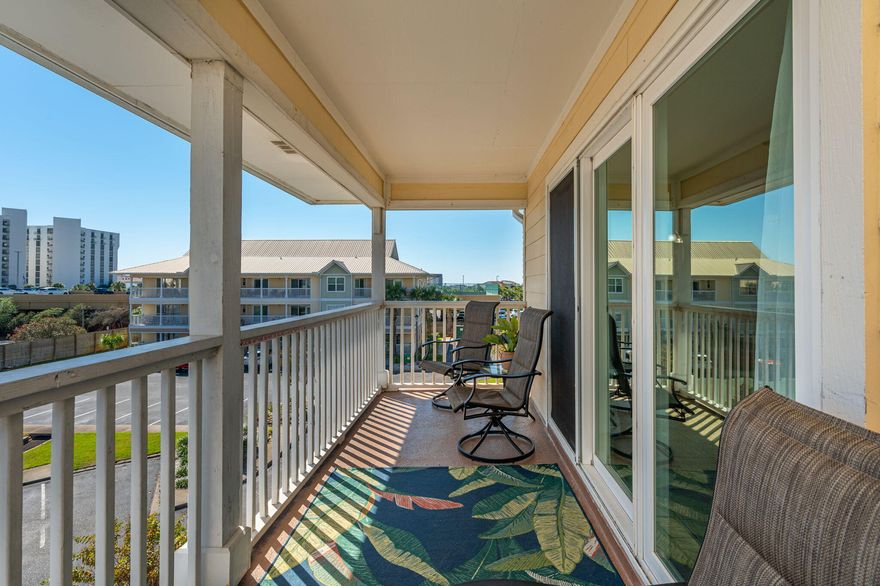 Penthouse-Level Paradise in the Heart of Destin-Deeded Beach Access & Proven Rental Income...It is ALL HERE!Welcome to your serene sanctuary in the sky -- a stunning top-floor penthouse-level end unit nestled in the vibrant heart of Destin, Florida. Just steps away from the sugar-white sands and the dazzling emerald waters of the Gulf Coast, this impeccably maintained condo blends coastal elegance with modern comfort.Step inside to discover a gourmet kitchen designed to impress, featuring expansive granite countertops, gleaming stainless-steel appliances, a stylish tile backsplash, and an inviting eat-up breakfast bar. Sunlight pours through a charming window above the sink, bathing the space in a warm, natural glow -- perfect for morning coffee or evening cocktails. Read more.... The open-concept living area exudes beachside charm, with tasteful coastal d??cor and a cozy sleeper sofa for added functionality. Step outside onto your private breezy balcony, perched above the pool, and take in serene views as the sun sets over Destin.

The oversized primary suite is a true retreat, offering direct balcony access, ample space for relaxation, and tranquil coastal vibes. The spa-inspired bathroom features tiled tub surrounds, while modern upgrades like newer windows, ceiling fans throughout, and a brand-new AC unit (installed just 2 months ago) ensure year-round comfort.

Additional luxuries include:
Amazing Community Pool and deeded/gated beach access.

Tile flooring throughout for easy beachside living-

Washer and dryer included for ultimate convenience-

Owner's closet for secure storage-

Located directly across from Big Kahuna's Waterpark - an ideal location for guests-

...and and don't forget the deeded beach access just a short stroll away-

With 2024 rental income exceeding $53,000, this property is both a luxurious personal retreat and a savvy investment opportunity. Don't miss your chance to own a piece of paradise in one of Destin's most desirable locations.
From sun-drenched mornings on sugar-white sands to balmy evenings beneath breathtaking Gulf Coast sunsets, St. Martin 431 places you in the heart of Destin's most exclusive coastal lifestyle. Just steps from your private, gated beach access, and surrounded by world-class attractions  including Big Kahuna's Water & Adventure Park, unforgettable marine encounters at the Gulfarium, scenic fishing charters, and pristine nature preserves  every day is an invitation to explore, indulge, and unwind.

For golf enthusiasts, this is paradise realized. With over a dozen championship courses within a short drive, including four near the prestigious St. Martin Beachwalk complex- your perfect morning on the green is always within reach.

Whether you're looking for an elegant beach retreat, a high-performing investment property, or your own slice of Florida's Emerald Coast, St. Martin 431 offers an unparalleled blend of comfort, luxury, and location.

So the only question left is  what are you waiting for?