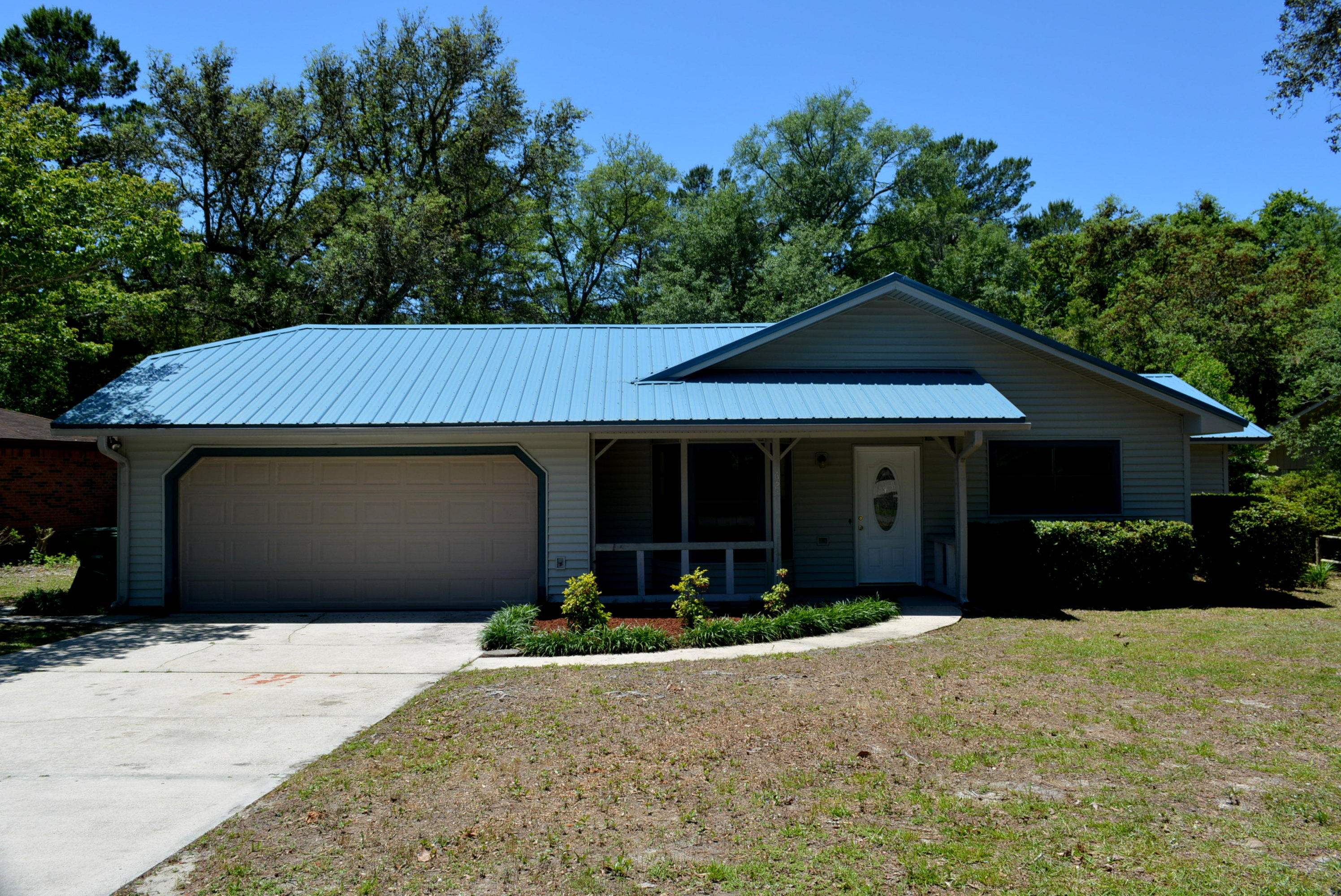 Schedule your viewing of this Beautiful Bluewater Bay Home today. Recently renovated, this fabulous home is situated on over 1/3 of an acre and has a spacious backyard that will accommodate a pool, workshop or both. Recent improvements include: New Roof, New Tile Throughout, New Light Fixtures, Granite Countertops, Detailed tile work in both bathrooms, and paint throughout. There are two decks off the back of the home that are perfect for enjoying the breezes and shade from the towering trees that fill the backyard. This home is on a quiet street in Bluewater Bay but is still convenient to the golf course, tennis courts, shopping, and swimming pool. If you are looking for a new home at half the price, this is the one you have been waiting on.