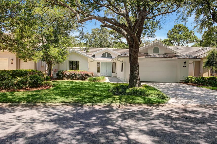 A great opportunity to purchase a 3 bedroom, 2 bath home in the sought after neighborhood of St Andrews located inside the beautiful Sandestin Golf and Beach Resort. St Andrews is a rental restricted neighborhood. This single story home, with a 2-car garage offers renovated kitchen, both bathrooms, new flooring, paint, epoxy garage floor, new tile roof & gutters installed in 2019. Sold with 4 seater golf cart in garage. St. Andrews is a short walk to the marina, tennis courts, new swimming pool, Jolee Island & Village at Baytowne Wharf. Ideally located on the ninth fairway of Baytowne Golf Course with a view of the green & the lake. This property is being offered furnished with some exceptions. Makes a perfect 2nd home or permanent residence. As an introduction to the Sandestin lifestyle, we invite our new owners to explore amenities that make Sandestin special. The listing brokerage and seller(s) are presenting the buyer(s) of this property with (2) 90-minute rounds of Tennis court time, a golf foursome at one of our three championship courses, and a round of golf for up to four (4) players at the unrivaled Burnt Pine Golf Club.

Sandestin Golf and Beach Resort features more than seven miles of beaches and pristine bay front, four championship golf courses, 15 world-class tennis courts, a 226-slip marina, a fitness center, spa and celebrity chef dining. Shop, dine and play at the charming pedestrian village, The Village of Baytowne Wharf and more. Inside the gates of the resort, residents enjoy a balanced lifestyle of high-class living, spanning the 2,400 acres from the beach to the bay. Everything within the gates of the resort is accessible by golf cart or bicycle. The entire resort is interconnected by miles of pedestrian, bike and golf cart paths that weave through groves of live oaks, meandering past natural lagoons, fountains, man-made lakes, and meticulously landscaped fairways.