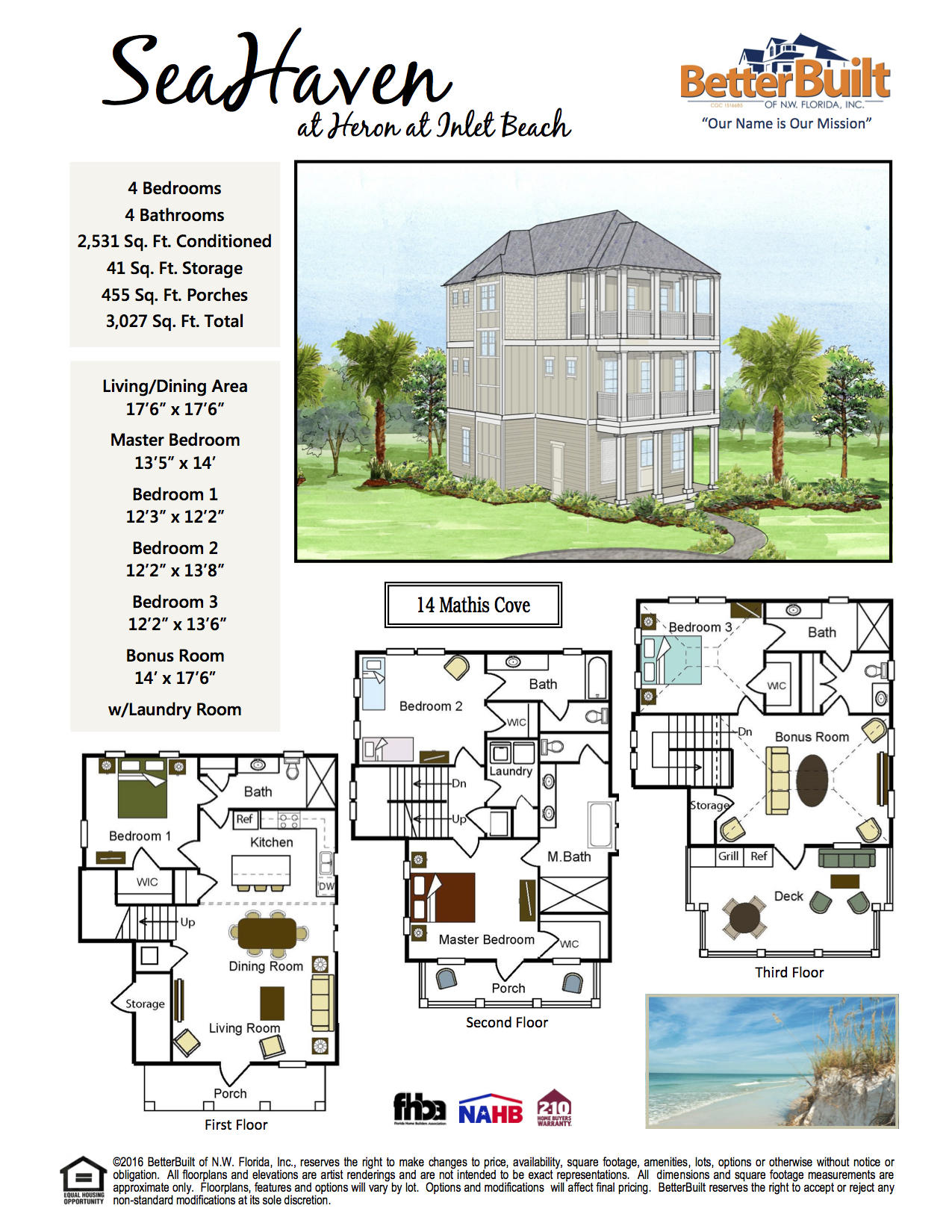 Heron at Inlet Beach - Residential