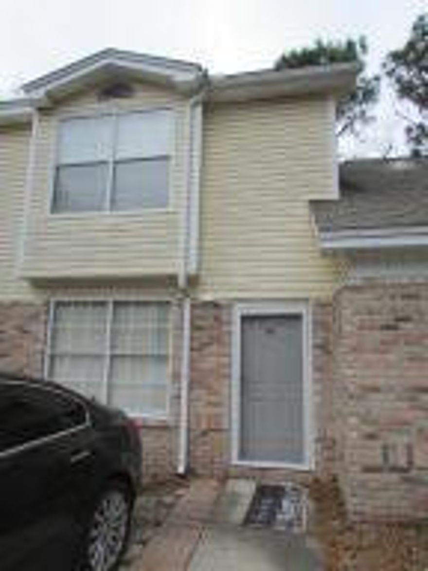 Townhome has much to offer, porcelain tile floors throughout the main floor. You will be shocked at the size of this kitchen, living room and dining room. The storage is plentifully with its coat closet, linen closet, and second floor walk-in-closet. Two enormous bedrooms each with their own full bath and walk-in closet. Added bonus of half bath, private fenced yard and laundry room