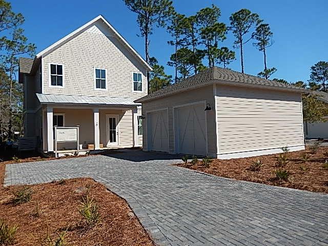 ESTIMATED COMPLETION MARCH 2014! JUST IN TIME FOR SUMMER!! Stunning 4 Bedroom, 4.5 Bath home built by David Weekley Homes in Watersound West Beach. This first time built floorplan with sight lines and creative use of space will make you want to call it home! The first floor offers a grand entrance with a spacious foyer that leads to the family room with French doors that let in natural light as well as the professionally equipped kitchen with Jenn Air Pro Series Appliance package, Carerra Marble counters and Timberland Germantown Craftsman White Shaker panel cabinets. The first floor is completed by a guest bedroom with private bath, powder bath and large screened front porch. The 2nd floor offers a spacious owners retreat with large master bath including a walk in shower and