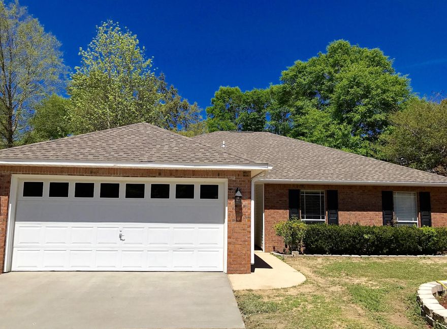 Seller just added a beautiful NEW ROOF. Great floorpan in this well built, all brick home located only minutes from both Eglin AFB and Duke field. Beautiful newer high-end laminate flooring throughout most of the home. The OPEN CONCEPT dining and family room is perfect for family gatherings with the family room boasting a beautiful vaulted ceiling, sliding-glass doors to the covered patio, and plenty of natural light. The LARGE kitchen offers ample counter space, plenty of maple cabinets, as well as great site lines into the family room. The beautiful new flooring continues into all three of the bedrooms. The master bedroom has a full ensuite bath with plenty of countertop space for two. This beautiful home sits on a large privacy fenced lot.