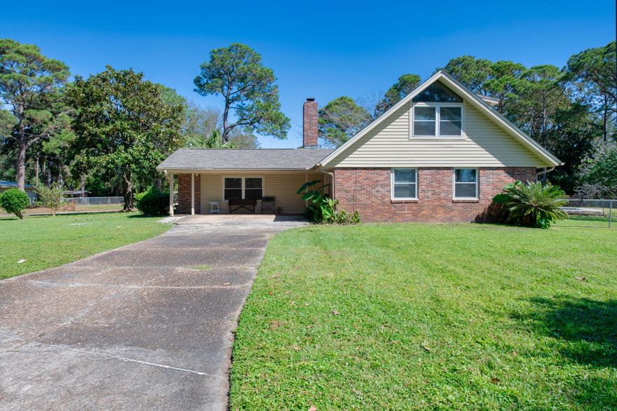 AS-IS Seller will not make repairs. Located close to everything this home is ready for new owners.    As you enter the front door, you are greeted by the family room and a large separate den with plenty of room for entertaining.  The kitchen features stainless steel appliances and newer cabinets and counter tops.  The downstairs bathroom has been renovated with a walk in shower.  Upstairs are two large bedrooms and original hardwood floors and another bathroom.  The  home features a gas tankless hot water heater, some new windows,  a/c duct work and furnace were replaced in 2016, roof replaced in 2016.  The electrical panel box was replaced in 2020.  The large back yard is fenced and has a sprinkler system on a well.  The shed is 19 x 24 has electricity and has plenty of room for storage.