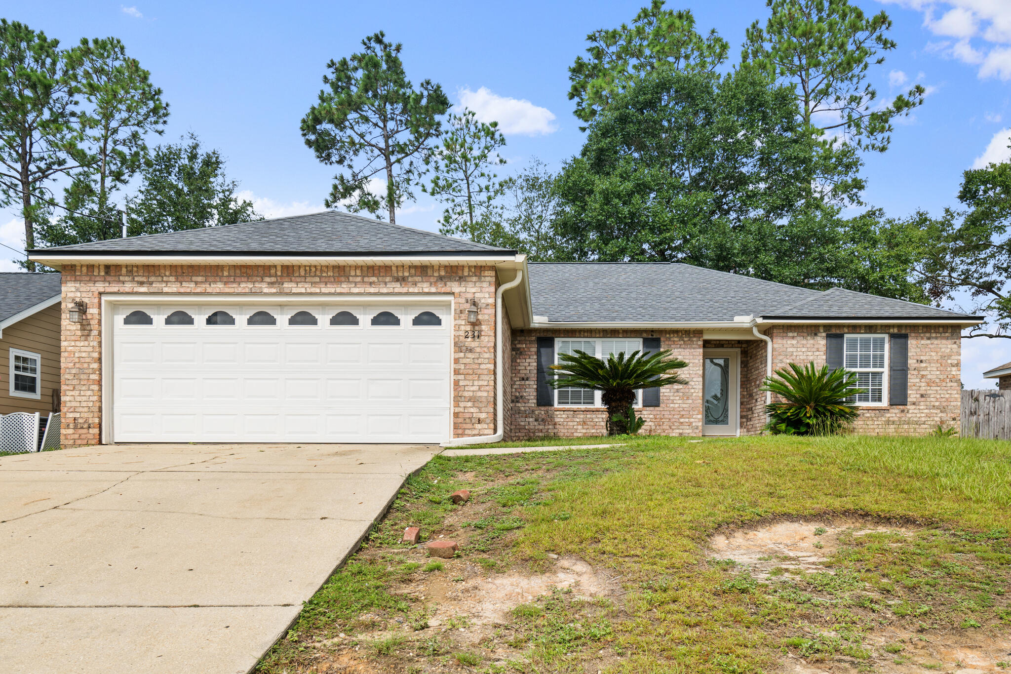 Welcome to this spacious 4-bedroom, 2-bathroom home.  New Roof installed July 2024. This home features a desirable spilt floor plan layout. Allowing for ample living space, with the master suite separated from the additional bedrooms for add privacy. Enjoy the convenience of two dull bathrooms, ensuring comfort for the family and guest. This home is conveniently located to military facilities, I10, shopping, restaurant's and only 30 minutes from the beach.