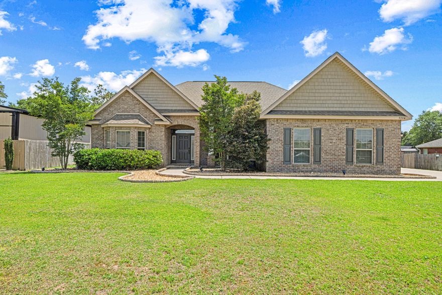 This spacious 4-bedroom, 2-bathroom all-brick home offers 2,356 square feet of thoughtfully designed living space on a generous 0.5-acre fully fenced lot. Nestled in a quiet neighborhood with county-only taxes, this property offers privacy, space, and exceptional value.Step inside to discover fresh interior paint, a brand-new HVAC system, and a layout that fits every lifestyle. The home features a formal dining room, currently used as a play area--with the right lighting fixture, the possibilities are endless, whether you need a dining space, home office, or creative flex room.The primary suite is a true retreat, featuring a separate shower and garden tub, as well as a huge walk-in closet for all your storage needs. Car lovers and hobbyists will appreciate the amazing oversized garage, perfect for storing vehicles, tools, or creating your own workshop.

And when it's time to get outdoors, you'll love having an amazing park within walking distanceideal for morning walks, family outings, or letting the kids run and play.

With four spacious bedrooms, two full bathrooms, and a large backyard with plenty of room to roam, this home is move-in ready and packed with potential.

Seller is offering contributions toward buyer's closing costs, making this opportunity even more attractive.

Don't miss outschedule your private tour today and see everything this North Crestview gem has to offer!