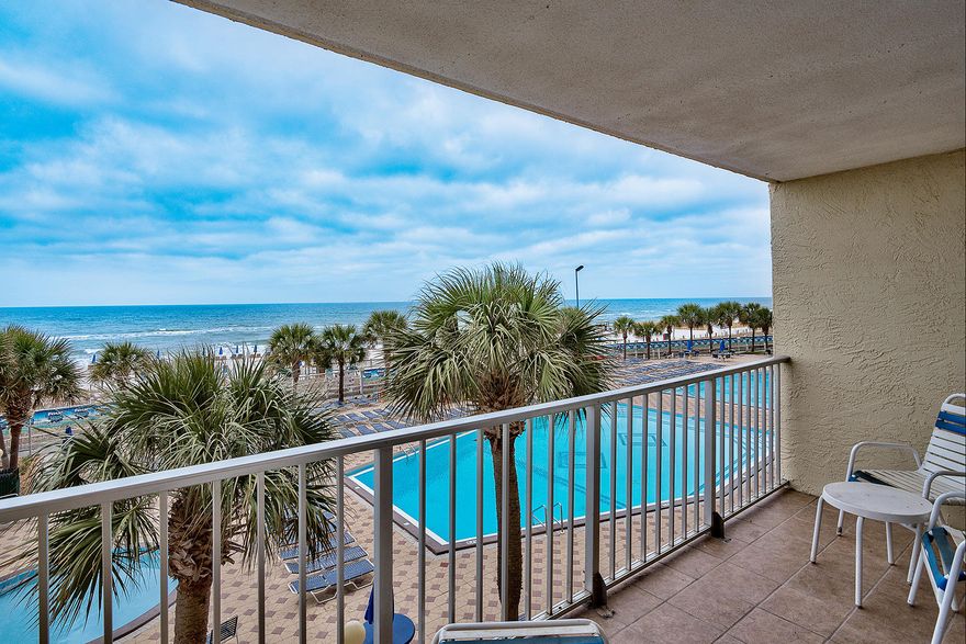 Located In The Heart Of Panama City Beach - The Summit Is Recognized As A Landmark, Just Steps Away From The World's Most Beautiful White Sand Beaches, Shopping, Dining, & Entertainment. This Beachfront Resort Offers A Gated Community, 2 Pools (1 Heated Throughout Winter), 2 Kiddie Pools, 2 Outdoor Hot Tubs, Tiki-Bar & Restaurant, Snack Bar, Indoor Whirlpool & Fitness Center, Tennis Courts & Shuffle Board. This Fully Furnished Residence Is Rental Ready & Has 1 Bedroom With En Suite, Bunk Area, and Half Bath. With A Sleeper Sofa This Condo Can Easily Accommodate Over 6 People. Features Include: Prime Balcony With Exceptional Views Of The Pools & Gulf Of Mexico. Call For More Detials!