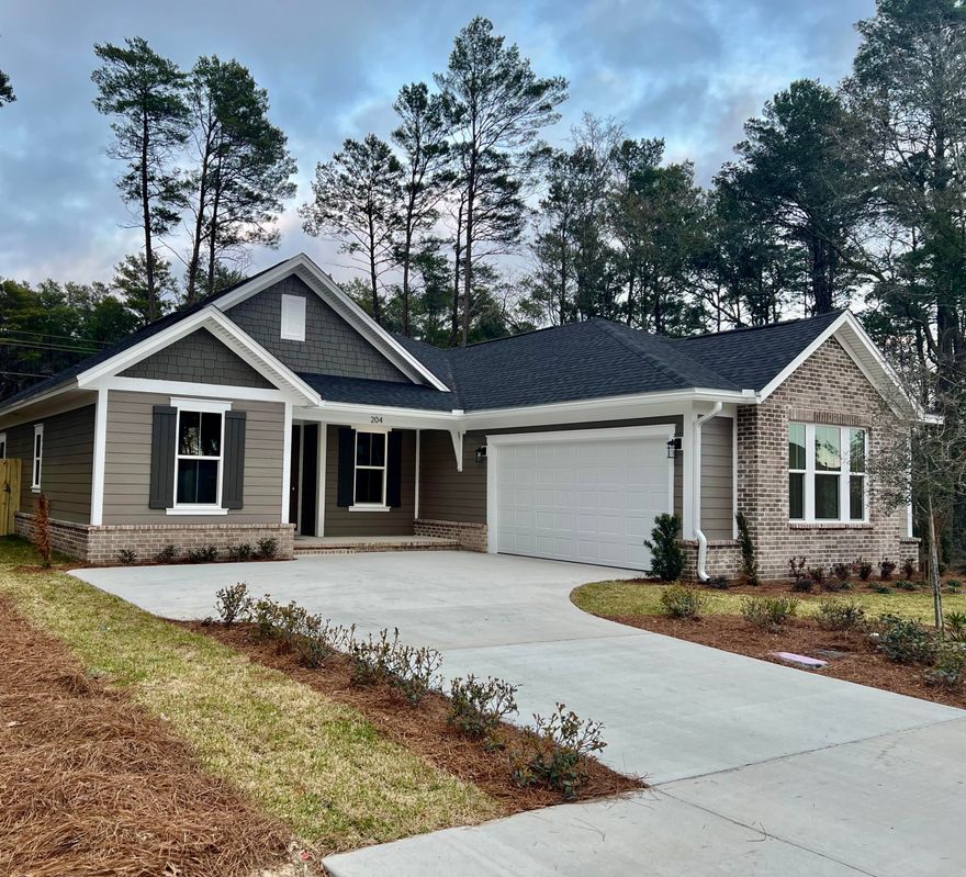 Another fabulous home currently under construction in PH 2 of Deer Moss Creek. This beautifully designed plan, ''The Hickory S'', boasts 4 bedrooms and 3 full baths & a den/office (or can be a dining room). The spacious great room flows nicely into the eat-in kitchen all overlooking the large back patio. The kitchen will feature gas stove, hidden hood vent, apron sink, walk-in pantry, butler's kitchen and more. You'll love the attention to detail in this wonderful plan including the welcoming foyer, nice sized laundry room and the ''drop zone'' off of the 2 car garage. Deer Moss Creek is a master planned community to include a community pool and clubhouse, parks, recreation, commercial properties and so much more! Be sure to get your dream home today! Est completion 1/23.