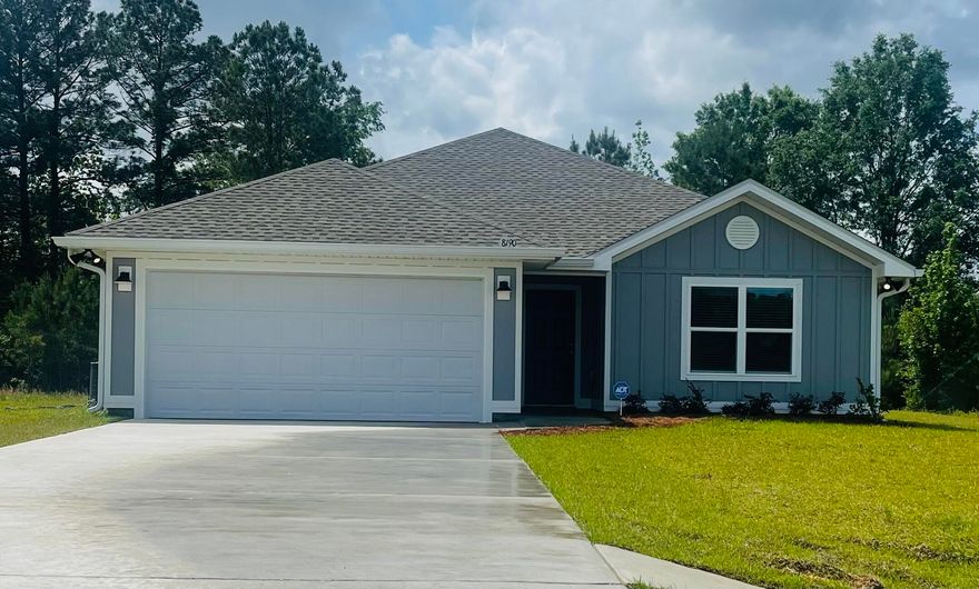 New Subdivision in quite Laurel Hill! Foster floorplan, open concept living and kitchen. Granite tops in kitchen with pantry, laundry room, Master bedroom with master bathroom, walk-in closet. Flooring is vinyl plank throughout house. Seller financing!Photos to be updated soon.
