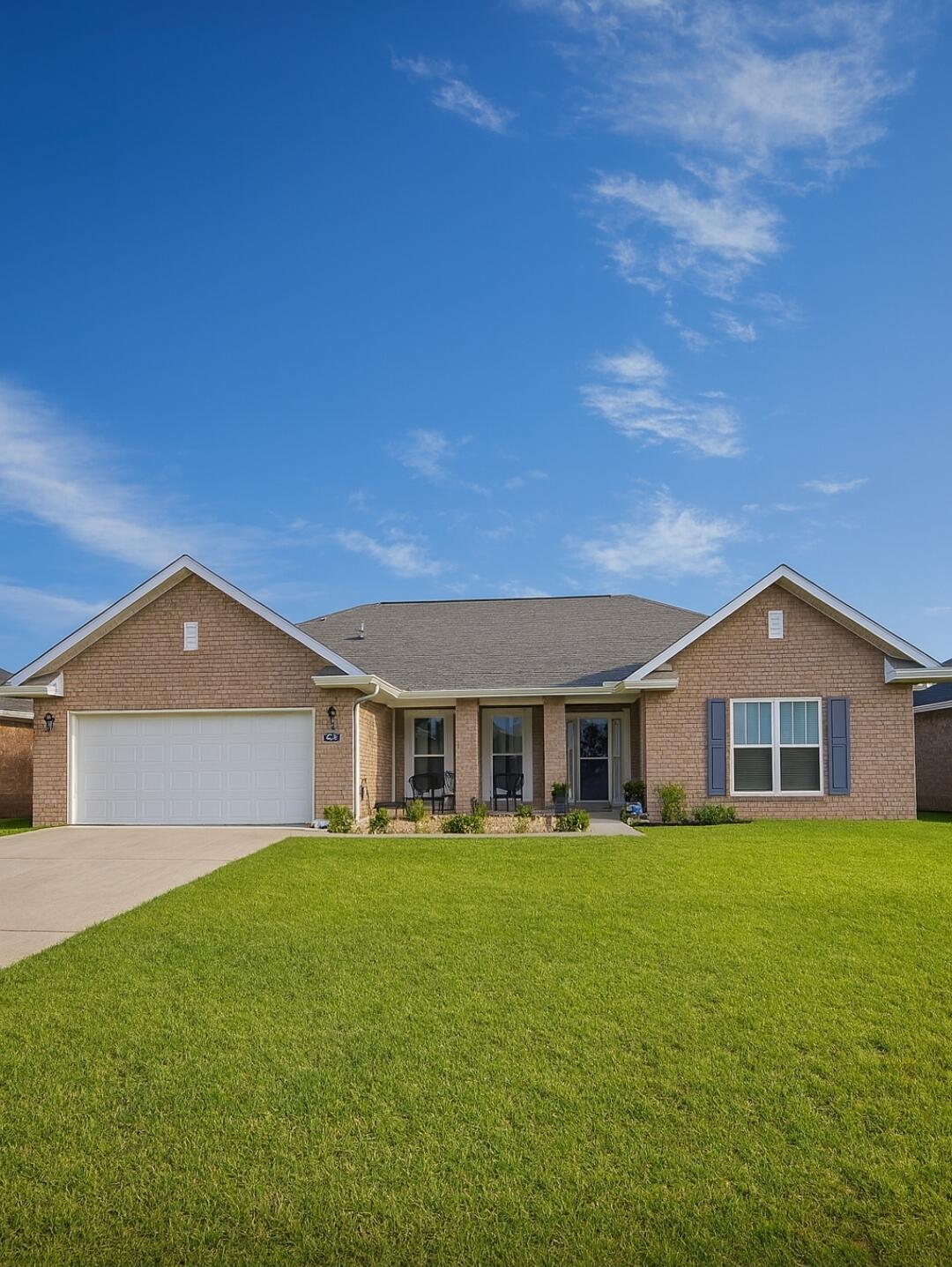 For Rent - 8484 Holly Hills Circle Navarre.New to the rental market! This beautifully cared-for 4-bedroom, 2-bath home was built from the ground up and has only had one owner. Featuring a split floor plan and open concept design, this home is both spacious and inviting.Highlights include:Gourmet kitchen with stainless appliances, granite island, and walk-in pantryDining room, family room, foyer, and vaulted breakfast nookPrimary suite with soaking tub, shower, dual sinks, and huge walk-in closet with built-insAdditional bedrooms with walk-in or double closets and a full bath with tub/shower comboLuxury vinyl plank flooring in main living areas; carpet in closets onlyScreened lanai with curtains, covered front porch, and fully fenced backyard with storage shed Extras:
ADT security system, Portable generator, hurricane fabric shield window/door protection
Garage with pressure washer, shelving, and mounted TV, great for gym or entertainment
Extra Bedrooms with TV mounts &/or TVs included!
5 miles to Navarre Beach and the longest fishing pier in the Gulf! 15.2 miles to Hurlburt Field AFB & 28.5 miles to Eglin AFB