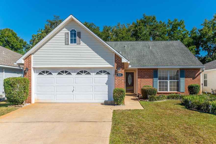 Looking for a great 4-bedroom home in a heart of Fort Walton Beach, with no HOA,flood zone X (no flood policy required), nice and quiet neighborhood with no drivethrough traffic, only minutes away from Hurlburt and Eglin AFB and a short distanceto major stores like Walmart and Lowes? LOOK NO FURTHER! This home is a gemand is priced to sell! The master suite, half bath, and an additional bedroom (which canbe used as a flex room, den or study) are conveniently located downstairs. There are 2more bedrooms upstairs separated by a full bathroom and an open loft area withenough room to have an open office space or a sitting area. The kitchen showcasesgreat quality, custom-made cabinets and gorgeous, high-end, Silestone countertops,that are scratch and stain resistant, also newer SS appliances. The gas fireplace in the living room adds warm and charm, and the formal dining area can fit a large dining room table and a curio cabinet, perfect combination for having a family over and entertaining! LARGE walk in closet in a master bathroom! Energy efficient home with brand new HVAC system! Don't miss your chance!