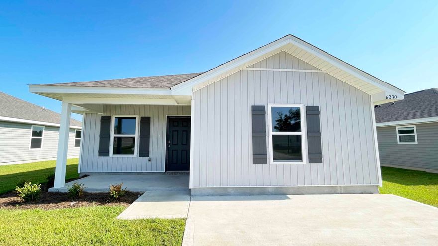 The charming Rivers Cove community offers residents use of it's gorgeous Community Pool, Community Room and Play ground.  The new Allanton plan is a cozy cottage style home with no wasted space, a desirable open design for relaxed living. Easy care beautiful wood look flooring, delightful kitchen with stainless appliances, quiet dishwasher, smooth top range, built in microwave and pantry. Also included is Fabric hurricane door/window protection and a Smart Home 'Connect' system with several convenient Smart Home Devices.  MUST SEE.