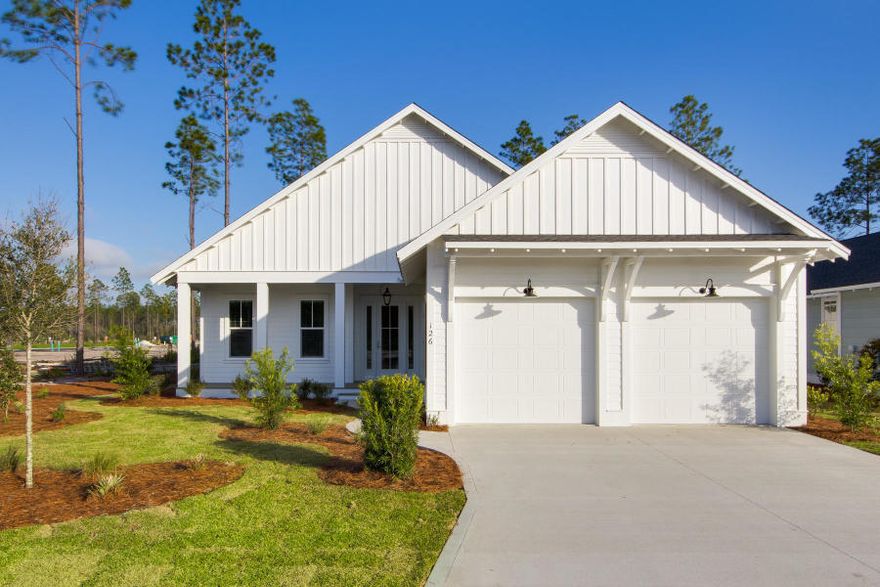 Entered for Comp purposes only. The Ficus floor plan, 4 bed, 3.5 bath, with a 2 Car garage. This home features Quartz counter tops throughout, Medallion hardwood flooring in living area, 10'ceilings, under cabinet lighting in kitchen, upgraded Wolf appliances including 24'' microwave drawer, dual fuel 36'' range, sub zero appliances, gas stub out with a poured pad for your BBQ grill just out side your screened porch. Crown molding throughout. Watersound Origins is a family friendly community with golf course, pool, exercise room, canoe/kayak launch at Lake Powell and much more!