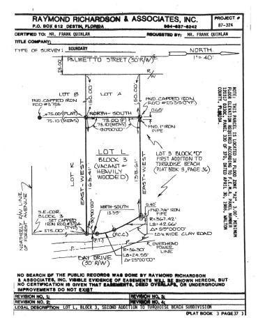 TURQUOISE BEACH 1ST ADDN - Land