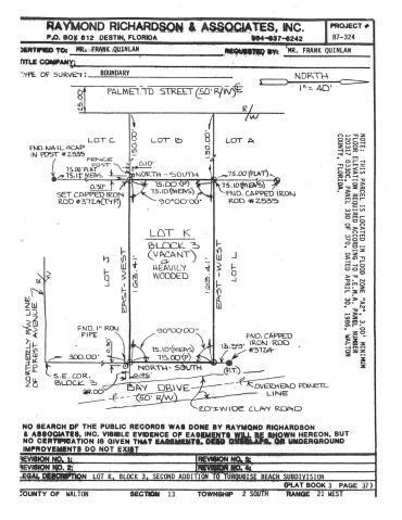 TURQUOISE BEACH 1ST ADDN - Land