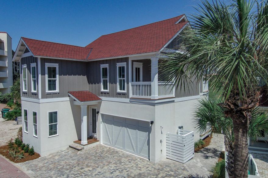 EXCELLENT RENTAL just a stones throw to the beach!  Come enjoy one of the few beachfront neighborhoods south of Scenic Gulf Drive with 400' of private beach.  This recently constructed Beach house on the Lake side of Shipwatch has 4 bedrooms and an additional oversized bonus bunk room, a private heated pool, and wide open deck for entertaining.  This and its positioning 2nd row back from the beach make for an excellent location for the perfect getaway for the whole family.  Also perfectly located across from the outlet malls, dining and shopping of Miramar Beach and a short ride to the Sandestin Resort.  Come find your perfect second home or killer rental investment at Shipwatch!