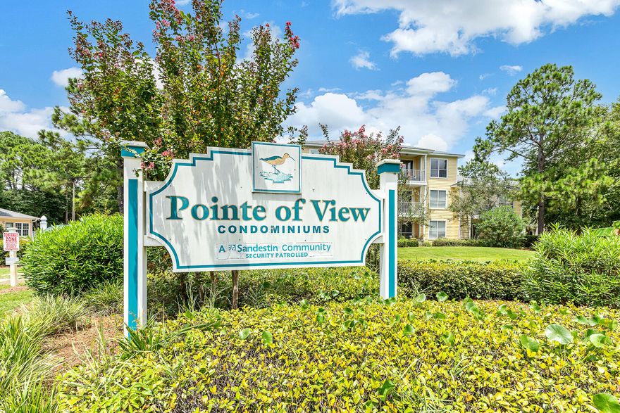 One of the best values around for a 2 bedroom, 2 bath condo.  Walk or to Publix or Starbucks in Grand Blvd, just a block or so away.  Numerous restaurants, shops, and Sacred Heart Hospital, all within walking distance as well.   Close to the beaches of South Walton, and also Sandestin, and all of the amenities located inside that community.   This unit is beautifully decorated, and a great rental, short or long term.  Complex has a community pool.  Pets allowed for owners. Great purchase, whether you are looking for an investment, or a place to call home.  Fully furnished, with a nice quiet deck on the rear of the unit for morning coffee.   There aren't many properties left with this much to offer for this price!