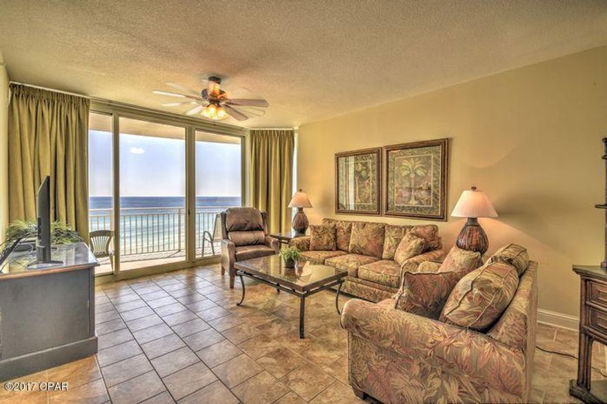 Well maintained & in great condition, this professionally decorated western facing corner unit is the largest 2-bedroom floor-plan in the development and boasts a GULF FRONT MASTER SUITE. The living / dining / kitchen area is a large open space opening on to a 311 SF wrap around balcony with spectacular views of the gulf, the beach, & world famous sunsets. Conveys fully furnished and with all the touches you'd expect in a high end luxury condo, counter tops are slab granite, appliances are stainless, flooring is tile, bedrooms are plush carpet. Perfectly situated on the 6th floor; close enough to hear the waves but far enough up to not hear general activity on the beach. Serenity!! With its modern feel, calming water features and Zen like decor, Aqua is one of the most sought after