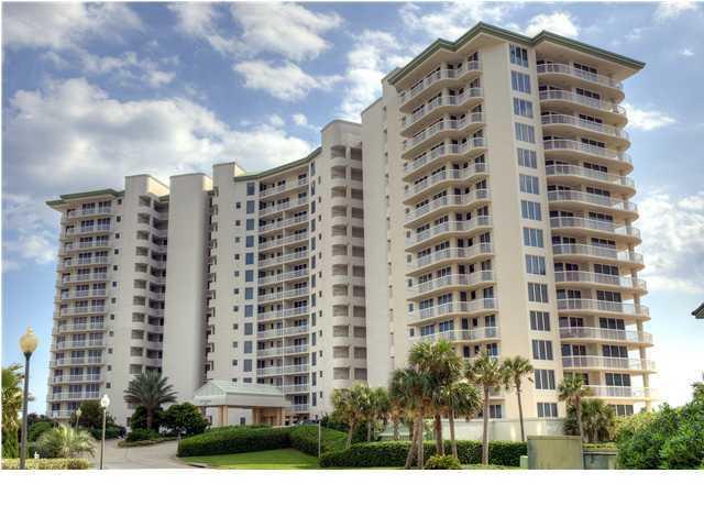 Luxury,privacy, and a view that doesn't end are just some of the great features of owning at St. Thomas. Rental restricted and next to Henderson Park you have the best that Destin has to offer. Just steps from the beach and the pool. Large balcony (284 s/f), covered parking, and plenty of storage. This condo is unfurnished so you can put your personal designer touch on it. Walk in closets, semi- private elevator, and a wet bar make this residence very comfortable. Granite counters in the kitchen. The middle bedroom is a little bigger then the other middle bedrooms in units with this floor plan. On site restaurant, close to many top attractions, exercise room, tennis courts, hot tub, gated and many more amenities make this condo highly desirable. Buyer to confirm all information.