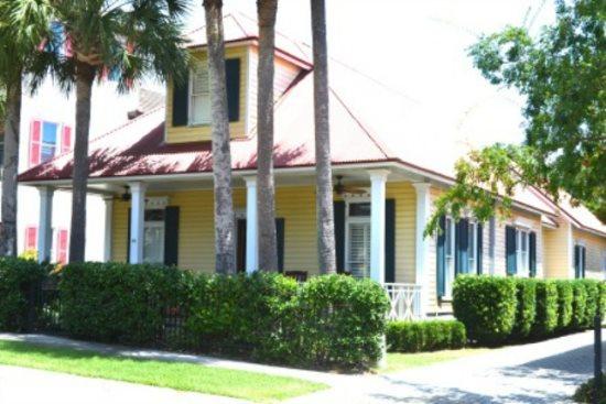 This Caribbean style beach house is located in the gated beachfront neighborhood of Caribe. Perfect house for entertaining with 3 bedrooms 2 1/2 baths, formal living & dining room and den! The den along with the large master on the first floor, overlooks the private courtyard & pool! THe home has 10 foot ceilings with 2 fireplaces, gourmet kitchen, built-in window seat, private pool and designer touches! Spend your free time on your front porch talking with neighbors or the private courtyard enjoying the pool. This exclusive neighborhood's location is central to all of the Destin area..but yet tucked away in quiet tropical landscaping with soft evening lighting making it easy to relax & enjoy live! in addition to private pool, there are two community pools, a tennis court, fishing lake with fountain, and two beach walkovers makes this the neighborhood you will want to call home!