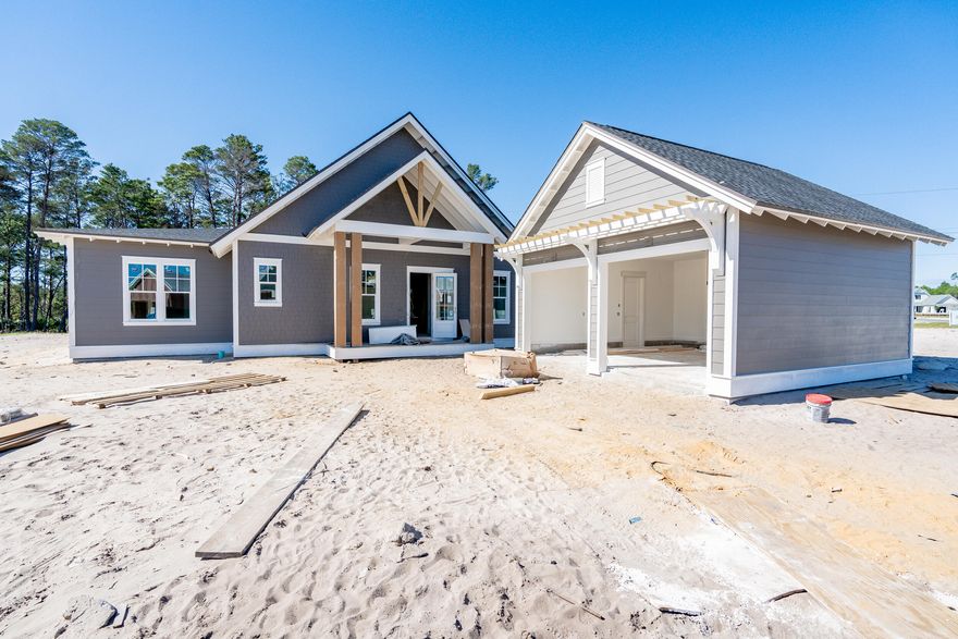 Entered for comp purposes only. Back by popular demand! The Duxbury plan, a unique single level home designed by Romair Construction. This stunning residence offers 5 bedrooms, 5 1/2 bathrooms, an office, providing ample space for your family and work needs. The 2-car detached garage is conveniently located within close proximity to the laundry/mud room and separate from the main living area and hosting a Carriage House apartment above. Private pool/spa package plus an outdoor cabana and fireplace are added upgrades. Appraiser please see contract for a full list of upgrades.