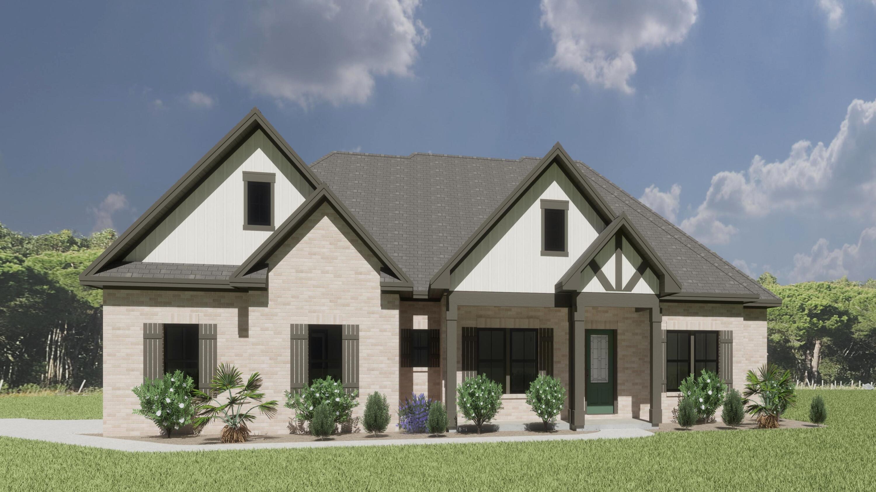 **Offering $8,000 in anyway money (to be used for down payment, interest rate buy-down, and/or closing cost). **Custom built home on quiet cul-de-sac in one of North Crestview's most well-established neighborhoods, this beautiful modern farmhouse style, all-brick home offers space, style, and serenity. Conveniently located near schools and shopping. 18 miles to 7th SF Group & 30 miles to Eglin. Key Features:Open Floor Plan - Spacious views and lots of windows allow for natural light. Vaulted Ceilings - Enhance the open feel in the main living areas.Flooring - Durable LVP flooring in main areas, carpet in bedrooms for comfort, and tile in bathrooms and the mudroom/laundry room.Gourmet Kitchen - Features custom cabinets and quartz countertops