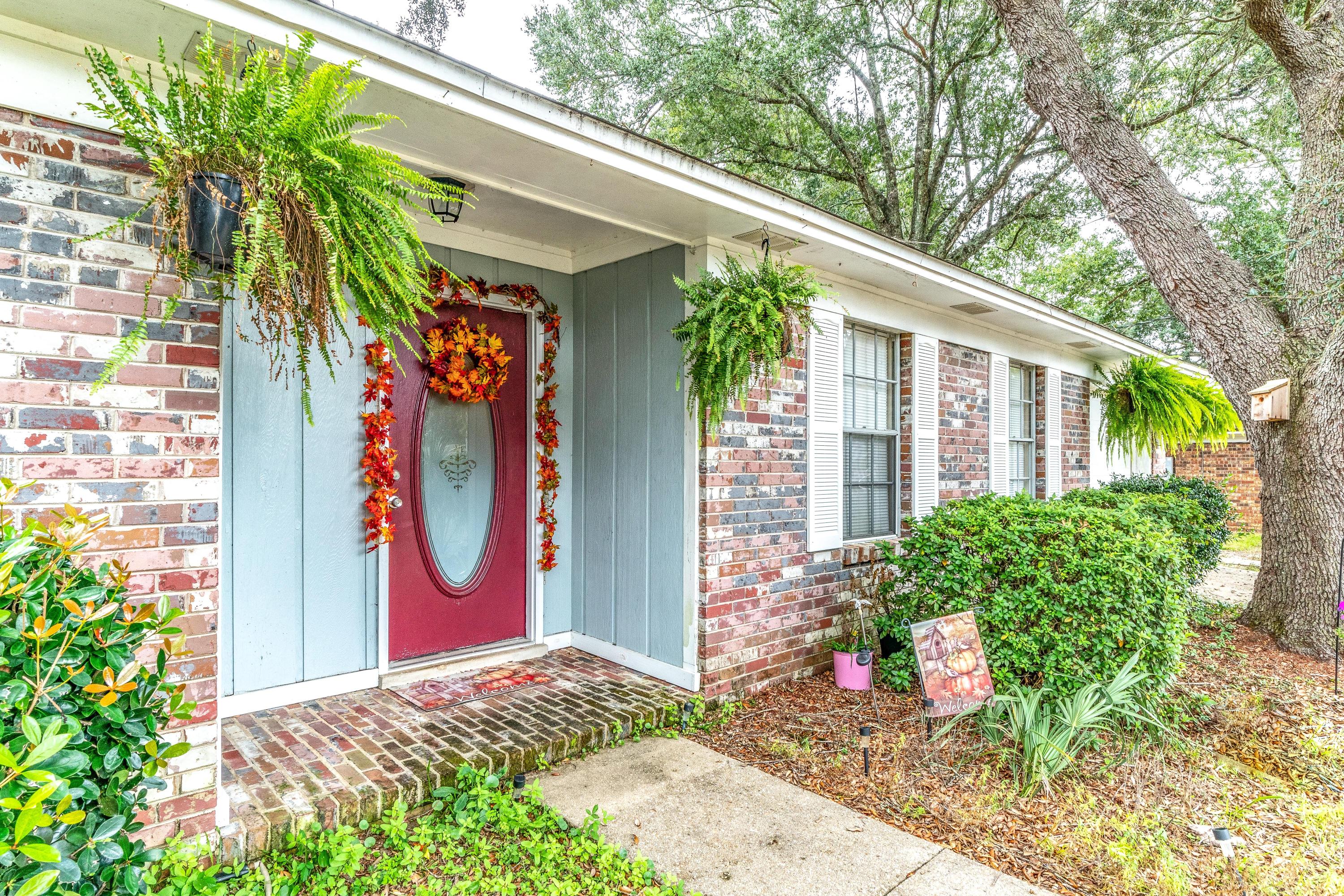 If you are looking for an adorable, move in ready home that is centrally located in the heart of Milton this is the one! Tile floors throughout, five enormous bedrooms, large lot with natural shade from the the beautiful mature trees, this all brick home is absolutely lovely! Close to Whiting Field, Pensacola, Pensacola Beach, tons of shopping, restaurants, parks, and much much more! Come see this one today before its gone!