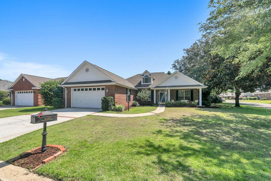 Beautifully appointed home on a corner lot in the gated community of Magnolia Plantation. This home boasts 3 bedrooms, 2 and a half baths plus an office.  As you enter the foyer, you are greeted with beautiful hardwood floors, an open floorplan, gas fireplace, crown molding and a split floorplan.  The two guest rooms share a jack and jill bathroom and an office is located off of the living room. The large master bedroom has a luxurious master bath with a separate shower and whirlpool tub with a large walk in closet.  Off the rear of the home is a breezy screened in porch that is perfect for outdoor entertaining.  Roof is being replaced and HVAC is 2019. Termite bond is with Massey