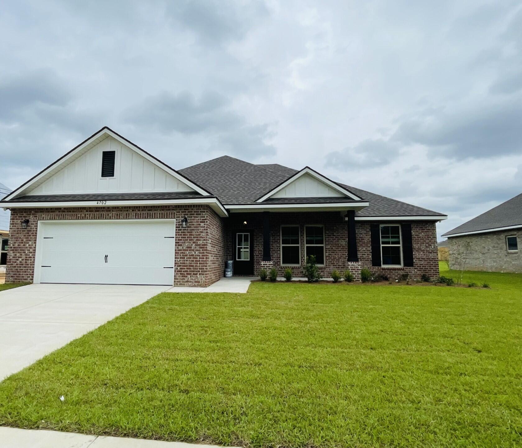 Awesome builder rate incentives and FREE window blinds OR front gutters plus a smart home package (restrictions apply)!The IONIA III H in Patriot Ridge community offers a 4 bedroom, 2 full bathroom, open design. Upgrades added (list attached).Features: double vanity, garden tub, separate shower, and walk-in closet in master suite, kitchen island, walk-in pantry, boot bench/drop zone in mudroom, covered front/rear patio, recessed lighting, crown molding, ceiling fans in living and master, smart connect Wi-Fi thermostat, undermount sinks, framed mirrors, smoke and carbon monoxide detectors, landscaping, architectural 30-year shingles, flood lights, and more!Energy Efficient Features: electric water heater, a kitchen appliance package, and more! Energy Star Partner.