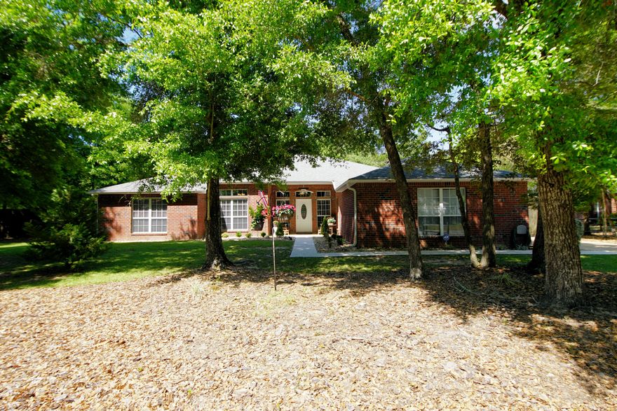 HUGE PRICE REDUCTION & NO HOA'S! PRIDE OF OWNERSHIP is exemplified in this ALL BRICK, one story, 4 bed / 3 bath home on 1/2 acre lot, walking distance to the bay. Original owners have paid attention to every detail, with many upgrades since their 2010 purchase-New AC- 2017, Granite counter tops, NEW Back-splash's, UPGRADED lighting, NEW glass shower doors in Master, ALL NEW faucets, UPGRADED door hardware, NEW window blinds, Dark Oak Wood Flooring in family room, NEW CARPET THROUGHOUT-2015. Temperguard Insulation = 20% lower utility bills. Garage is freshly painted w/workbench,cabinets & shelves. Backyard Canvas Canopy-20 yr MARINE QUALITY-2017, Privacy fence-2011, Carport-2012, Above-Ground Saltwater POOL sits on 5 inch cement slab-2014, new landscaping & split rail fence makes it a HOME!