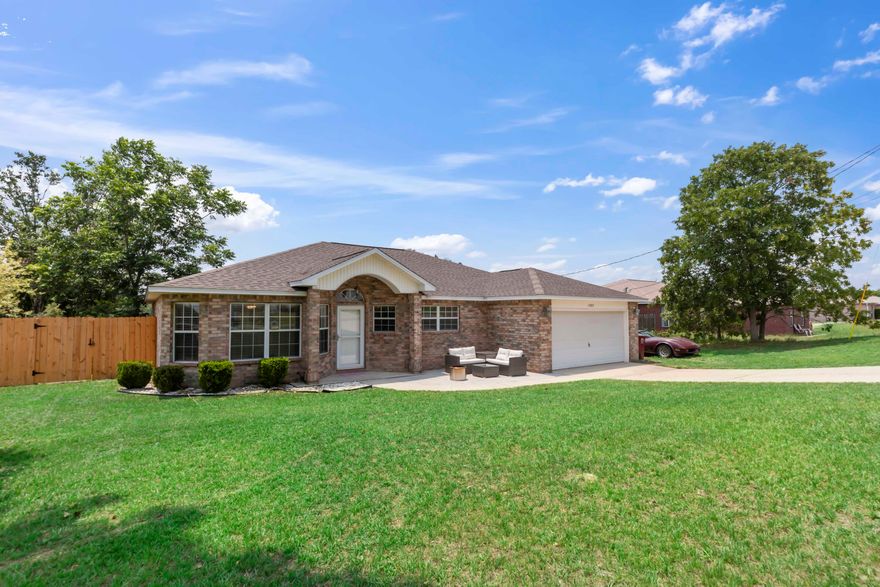 Welcome to this South Crestview home. Here you will find 3 spacious bedrooms and 2 modern bathrooms. Home boasts of a beautifully remodeled master bathroom and offers convenience of no carpet throughout. Enjoy the bright kitchen with a skylight that fills the space with natural light. There is a versatile office space/flex room that can adapt to your needs right by the entryway. Fitted with a newer roof, new fence, sitting patio in the front yard, screened porch in the back yard, you will find comfort in every direction.