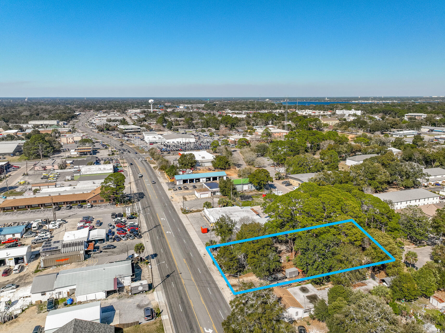 Property is located between Hwy 98 and Hollywood Blvd on east side of Beal Pkwy. Located approximately 5 blocks north of Hwy 98. Lot fronts 100 on Beal Parkway and fronts 100 feet on Shell Ave. Lot is 100 feet on Beal Parkway. Lot is 200 feet deep and is vacant. Buyer to verify all information deemed necessary.