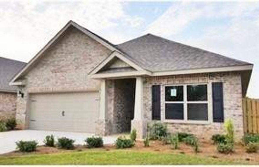 The Lamar is a one story floor plan featuring 3 bedrooms, 2 baths, covered back porch & 2 car garage. The open kitchen features an island, stainless appliances and granite countertops. The kitchen opens to the great room w/ access to the covered porch. The master bdrm is just off the back side of the house & master bath features a walk in closet, separate 5' tile shower, dual sinks & large tub. Listing Broker/Sales Associate has ownership interest in the property. Pictures, photographs, colors, features, and sizes are for illustration purposes only & will vary from the homes as built. HOA amount TBD. Home & community information including pricing, included features, terms, availability and amenities are subject to change and prior sale at any time without notice or obligation.