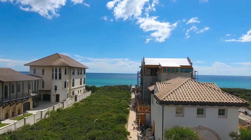 GULF VIEWS! The deepest residential home site in Phase 'B' in the gorgeous coastal community of Paradise by the Sea on the south side of Scenic 30A! This level 1/3 acre vacant land parcel is located one tier from the Gulf of Mexico with the private community beach walkover front and center offering perpetual Gulf views! Paradise by the Sea is a gated community of only 51 residential home sites located in between Rosemary Beach and Alys Beach on the east end of Santa Rosa Beach with spectacular estate homes, stunning architecture, and magnificent tropical ambiance unlike any other on the Emerald Coast! Within close proximity are restaurants, shops, galleries, golf course, the Scenic 30A bike path, coastal dune lakes, Florida Beaches International Airport (ECP) in Panama City Beach!
