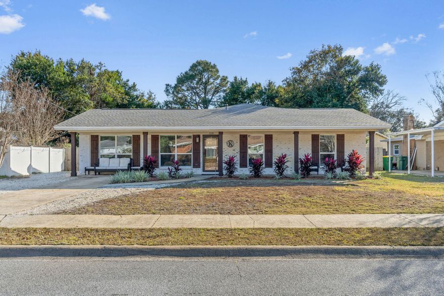 Welcome home! This 4BR/2BA home has been meticulously maintained and is ready for a new owner! This one has it all! The massive kitchen is a must-see with the exquisite granite and open concept feel! Tons of storage! The backyard is huge and private! Awesome open patio perfect for entertaining guests! Master bedroom has one large walk-in closet and very spacious bathroom. Easy access to shopping, dining, and the WATER! No HOA. This one won't last long! A must see!