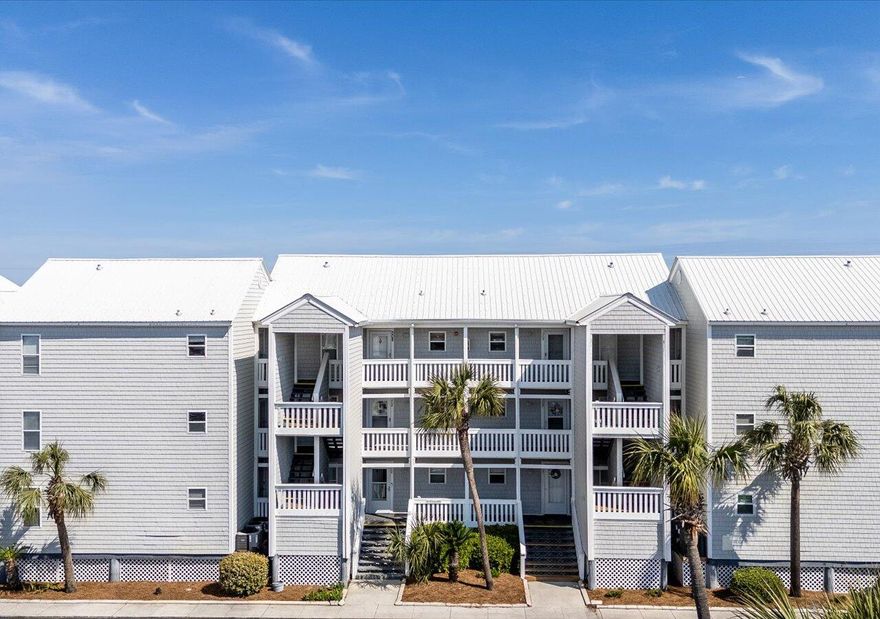 Coastal Elegance Meets Island Living! Okaloosa Island Waterfront RetreatExperience the magic of Florida's Emerald Coast in this thoughtfully remodeled waterfront condo offering the best of both worlds - Gulf and Bay access. This turnkey 2-bedroom, 1-bath haven spans 750 square feet of expertly designed living space, perfectly capturing the essence of stylish beach living.Step into your fully furnished coastal retreat, where modern finishes and stylish decor create an instantly welcoming atmosphere. The versatile layout comfortably accommodates up to 6 guests, making it ideal for both personal enjoyment and rental potential.This prized location puts you mere steps from the sugar-white sands of the Gulf of Mexico, while offering enchanting views of Choctawhatchee Bay's legendary sunsets. The Okaloosa Island Boardwalk and Pier are just a short distance away, placing dining, shopping, and entertainment at your doorstep.

Resort-Style Community Features:
Waterfront swimming pool for year-round enjoyment
Private dock access for water enthusiasts
Welcoming BBQ and gathering areas
Pet-friendly community for owners

Enjoy peace of mind with comprehensive HOA benefits including:
Cable and internet service
Water and trash collection
Flood insurance coverage
Regular pest control maintenance

Whether you envision a serene permanent residence, a private vacation escape, or a promising investment opportunity, this turnkey property delivers exceptional value in one of Florida's most desirable coastal communities.
Your slice of paradise awaits on Okaloosa Island. Contact me today to schedule your private showing.