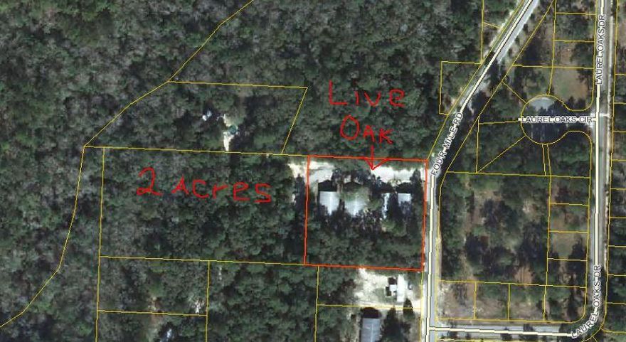 Additional 2 acres behind the Live Oak Apts.