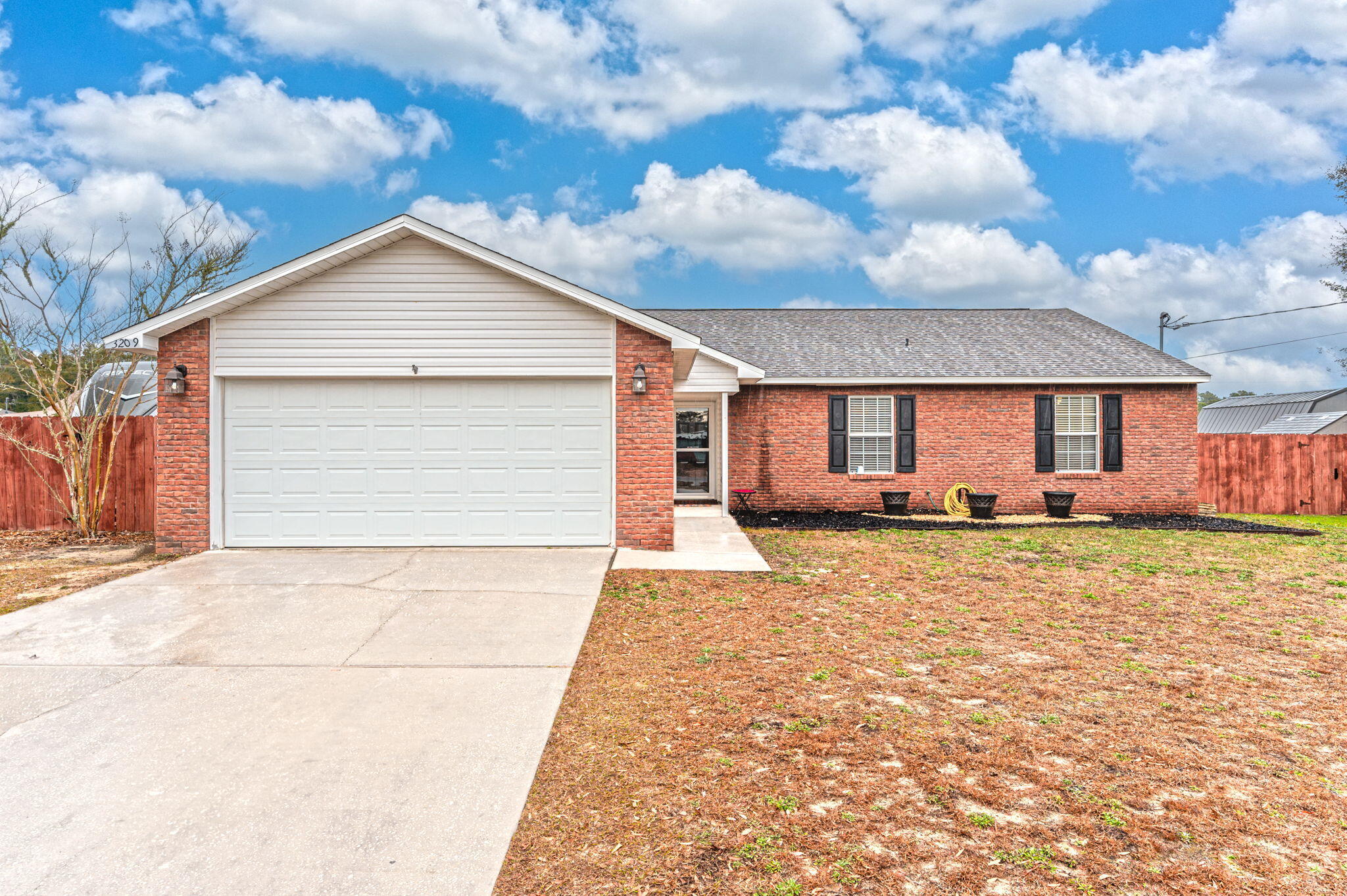 ALL THE IMPORTANT UPDATES ARE DONE! ROOF 2019, HVAC 2020, WATER HEATER 2025, LVP 2020! Pleasurable living is what this picture perfect traditional 3 bedroom 2 bath is all about. Large open living area w people pleasing features: LVP throughout, carpeted bedrooms, all electric, stainless steel appliances just to name a few. Beautiful cherry cabinets in the kitchen, dining area, laundry room off the garage. The primary bedroom has walk-in closet, double vanity in the bath. Back yard is nice sized for entertaining and relaxing, even room for RV! Convenient to just about everything. This home is move-in ready waiting for you! Dishwasher, microwave, windows & sliding door have been recently replaced as well ALL THE IMPORTANT UPDATES ARE DONE & BUYER CLOSING COSTS INCLUDED! ROOF 2019, HVAC 2020, WATER HEATER 2025, LVP 2020! Pleasurable living is what this picture perfect traditional 3 bedroom 2 bath is all about. Large open living area w people pleasing features: LVP throughout, carpeted bedrooms, all electric, stainless steel appliances just to name a few. Beautiful cherry cabinets in the kitchen, dining area, laundry room off the garage. The primary bedroom has walk-in closet, double vanity in the bath. Back yard is nice sized for entertaining and relaxing, even room for RV! Convenient to just about everything. This home is move-in ready waiting for you! Dishwasher, microwave, windows & sliding door have been recently replaced as well