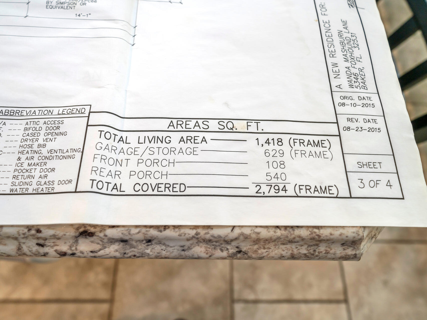 FOXES RUN 1ST ADDN - Residential