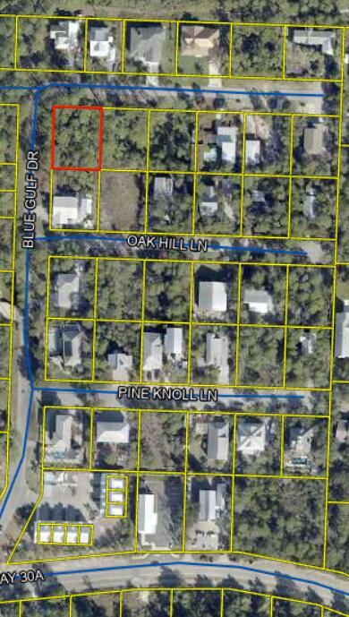 Lot 1 Blue Gulf Drive is .23 acres located within Gulf Hills Estates, just north of county highway 30A in Blue Mountain Beach. Gulf Hills Estates is an established quiet community that allows you to enjoy everything South Walton and the Emerald Coast has to offer.