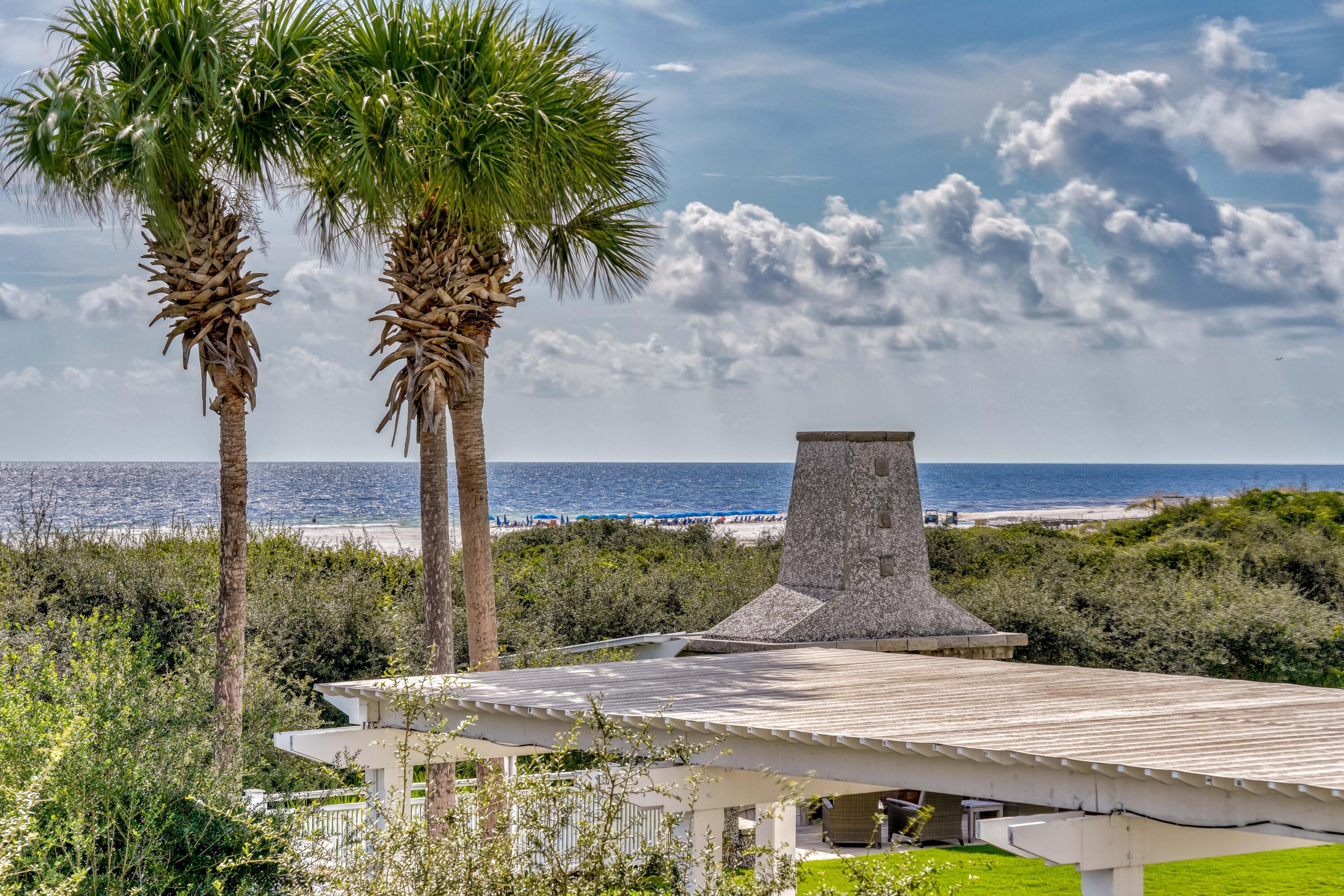 Are you looking for an amazing panoramic view to watch the blue green emerald waters,the Waves and White Sand Beaches? This is it! Gated Watersound Beach with a mile of Beach Frontage provides the private carefree lifestyle of beachside living you have been searching for. Unit C112 is a corner townhome located close to the pool and to the boardwalk that leads through the dunes to the expansive Watersound Beaches. The attached garage allows easy access to the unit. The lower deck with its gate means you can walk directly from the unit for the short walk to the pool and beach. Downstairs you will find an office, the laundry room, and the Master Bedroom and Bath along with 2 Built in Bunks. Upstairs is your Open floor plan with your AMAZING BEACH AND SUNSET VIEWS FROM EVERY CORNER!!