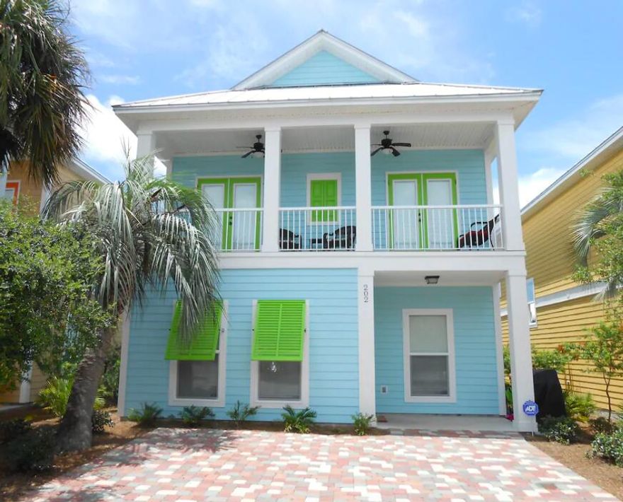Situated minutes away from the Emerald Coast's white quartz beaches offering toes-in-the-sand perfection surrounded by stunningly clear aqua water, this four bedroom home is nestled in the private oasis known as the Villages of Crystal Beach. This two story coastal retreat is 150 yards from lagoon-style pool with a gradual beach-like entry where you can enjoy a relaxing day in the hot tub or at the Tiki Bar and Grilling Area. What's not to love about this beautifully decorated, modern, clean and spacious beach home? Enjoy as a vacation home (see AMAZING projections) for yourself as well as sharing with rental guests as this is a prime investment property that has not been inundated with previous renters, this home is in magnificent condition with plenty of room for everyone.